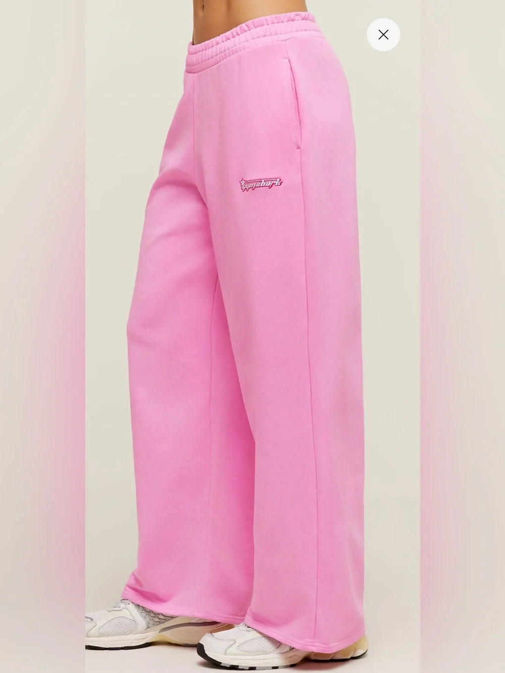 Gymshark x Bratz Script Embroidery Wide Leg Pants - Picture 3 of 5